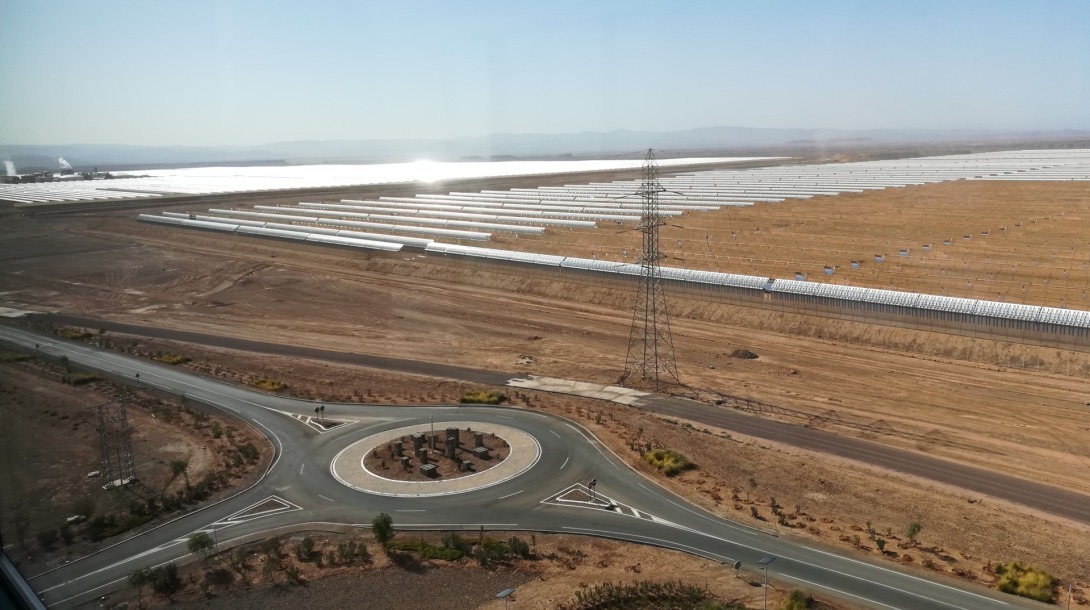 Noor I Solar Facility in Ouarzazate