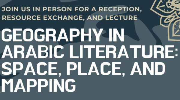 Geography in Arabic Literature: Space, Place, and Mapping