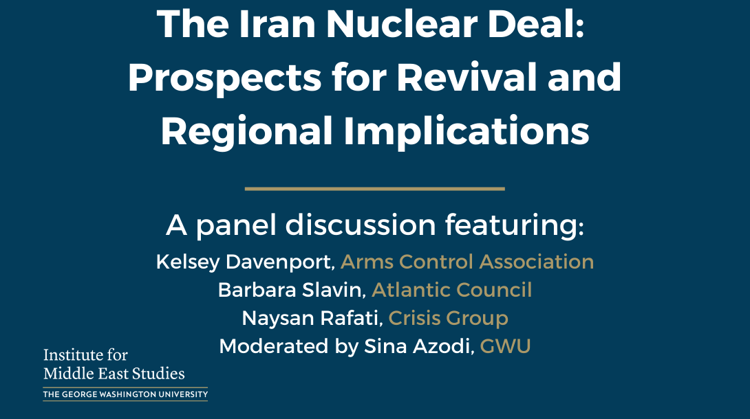 Iran Nuclear Deal: Prospects for Revival and Regional Implications